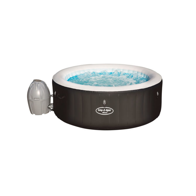 Spa Hinchable Bestway Lay-Z-Spa Miami 180x66 cm para 2-4 Personas con Airjet y Cobertor