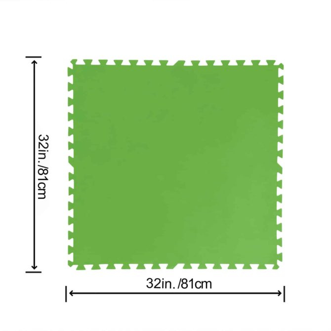 Tapiz de Suelo de Goma Bestway 81x81 cm Verde - Imagen 2