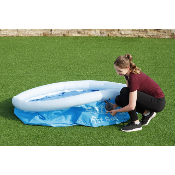 Piscina Hinchable Autoportante Infantil Bestway Fast Set 183x51 cm Mi Primera Piscina Edad Mayores de 2 Años - Imagen 5