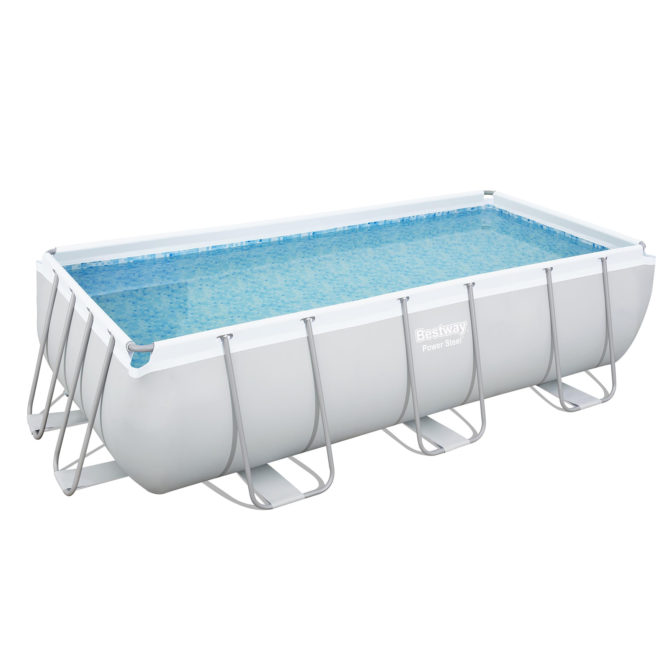 Piscina Desmontable Tubular Bestway Power Steel 404x201x100 cm Depuradora de Arena de 3.028 L/H - Imagen 2