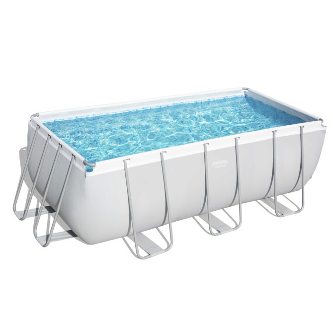 Piscina Desmontable Tubular Bestway Power Steel 412x201x122 cm Depuradora de arena de 3.028 L/H - Imagen 2