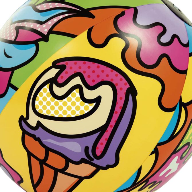 Pelota de Playa Hinchable Bestway Pop Art 91 cm - Imagen 3