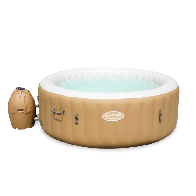 Spa Hinchable Bestway Lay-Z-Spa Bali 180x66 cm para 2-4 Personas con Airjet, Luz LED, Cobertor y Mando a Distancia - Imagen 5