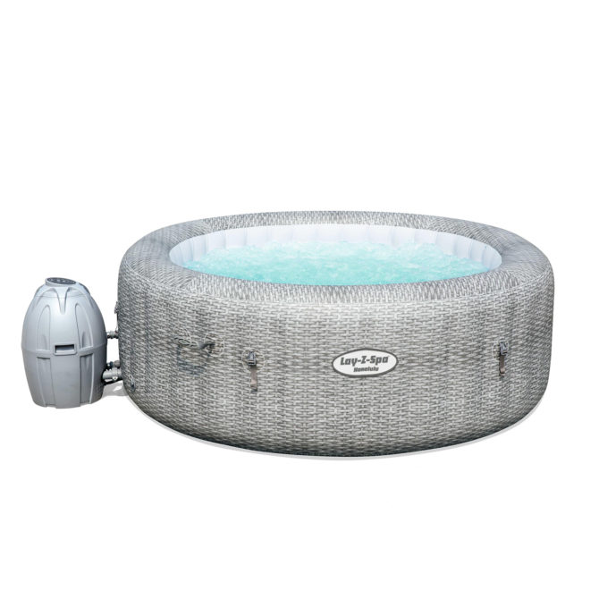 Spa Hinchable Bestway Lay-Z-Spa Honolulu 196x71 cm para 4-6 Personas con Airjet y Cobertor - Imagen 5