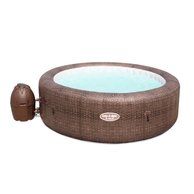 Spa Hinchable Bestway Lay-Z-Spa St.Moritz 216×71 cm para 5-7 personas con Airjet y Cobertor - Imagen 5