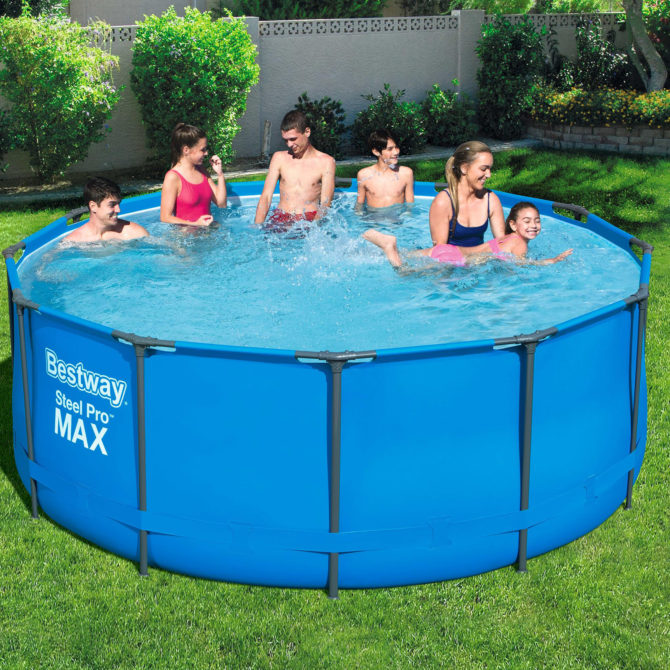 Piscina Desmontable Tubular Bestway Steel Pro Max 366x122 cm Depuradora de cartucho de 2.006 L/H - Imagen 2