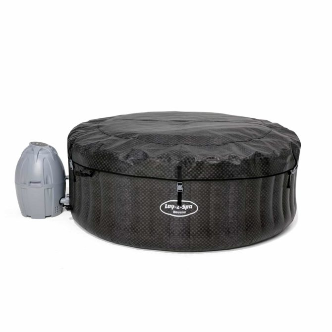 Spa Hinchable Bestway Lay-Z-Spa Havana 180x66 cm para 2-4 Personas con Airjet y Cobertor - Imagen 4