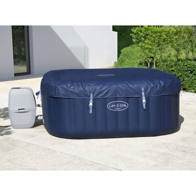 Spa Hinchable Bestway Lay-Z-Spa Hawaii 180x180x71 cm para 4-6 Personas con Hydrojet y Cobertor - Imagen 3