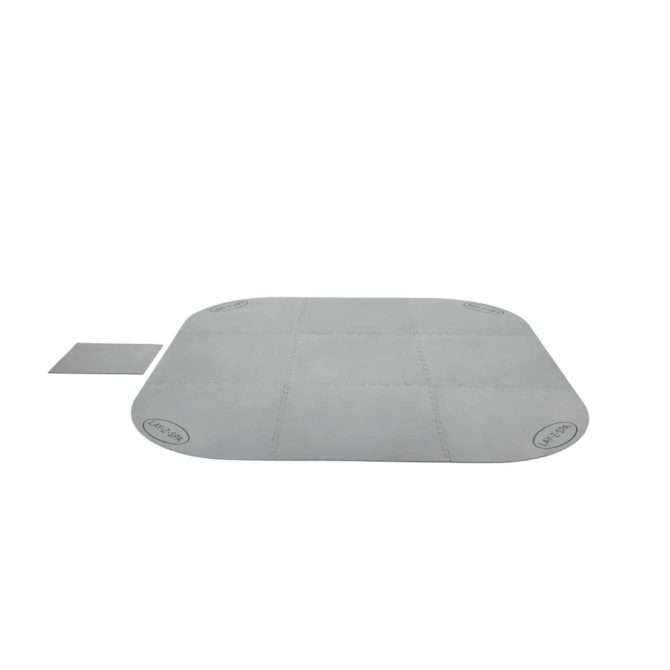 Suelo Protector para Lay-Z-Spa de Bestway Forma Cuadrada 216x216 cm | 10 piezas y Pieza Extra para Depuradora de 40x50 cm - Imagen 2