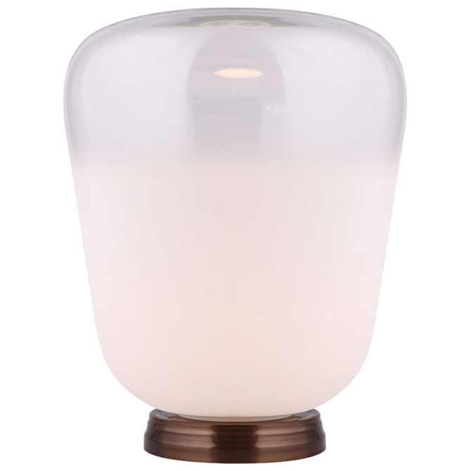 Lámpara de Mesa Lumineca Nonseum 33x43 cm Blanco