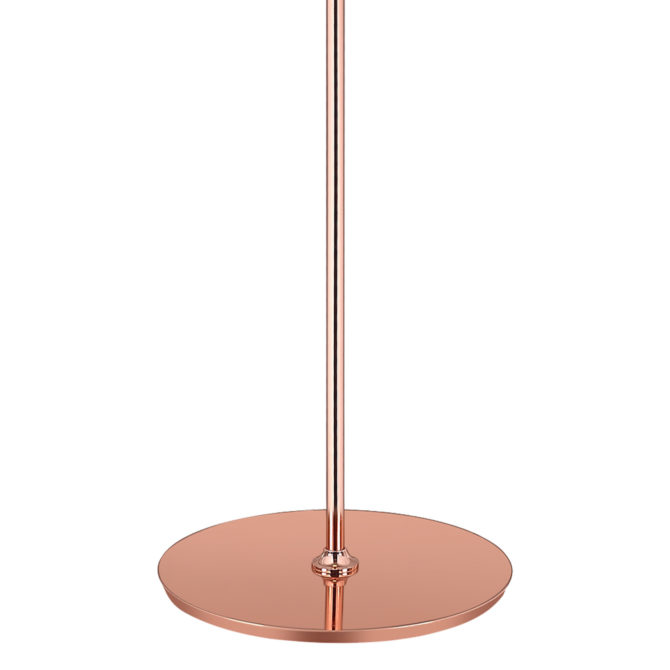 Lámpara de Pie Lumineca Raychel 36x175 cm Oro Rosa - Imagen 5