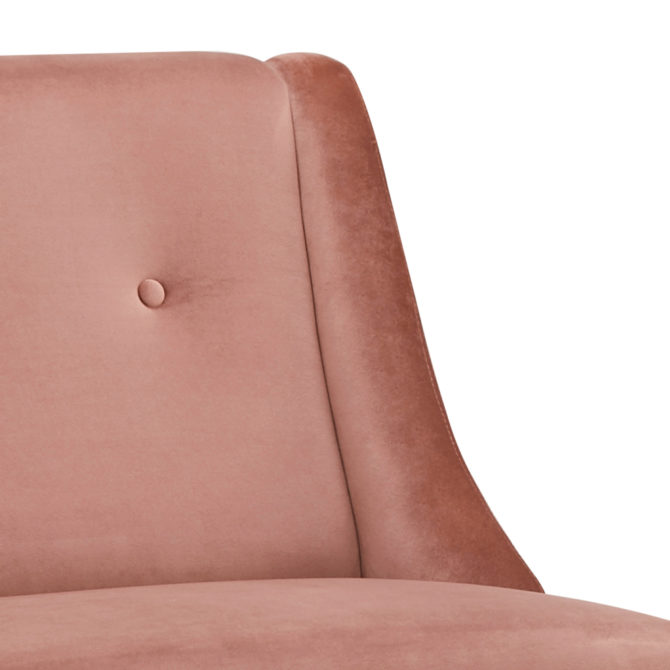 Sillón Sin Brazos Pärumm Rogar 68 X78 X84 cm Rosa - Imagen 5