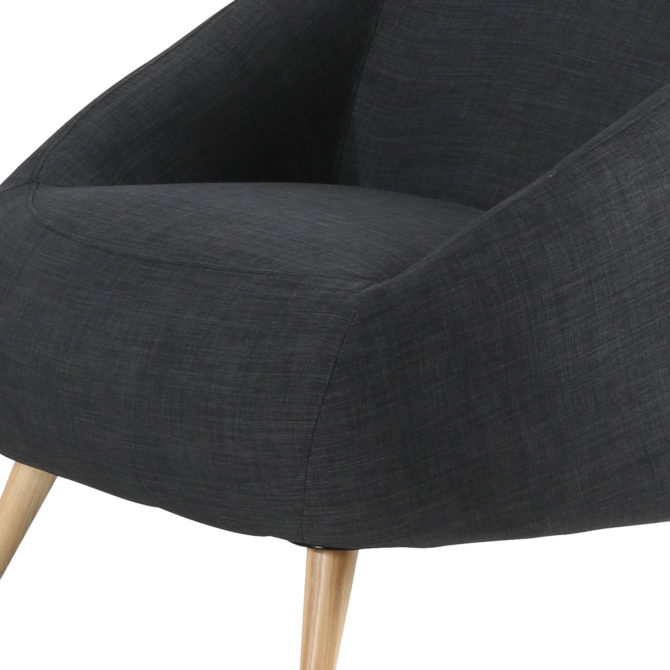 Sillón Pärumm Marpe 83,5x82,5x75,5 cm Gris Oscuro - Imagen 5