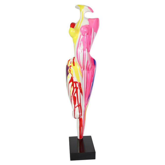 Figura Femenina Kuatéh Hazel 31x19x89 cm Multicolor - Imagen 2