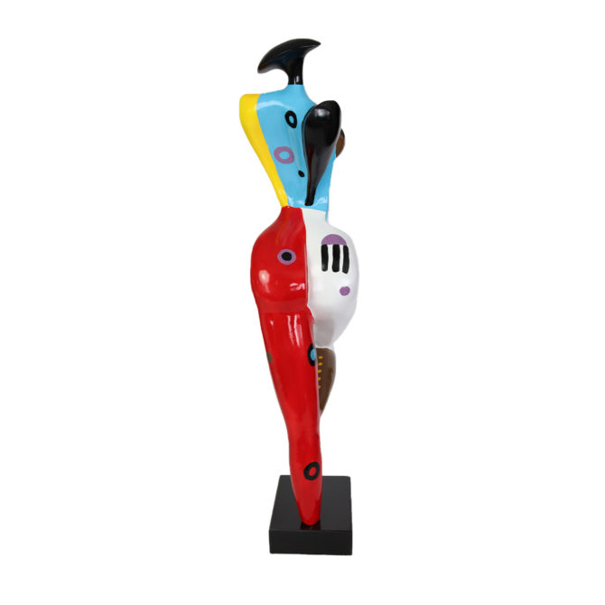 Figura Femenina Kuatéh Margot 31x19x89 cm Multicolor - Imagen 2