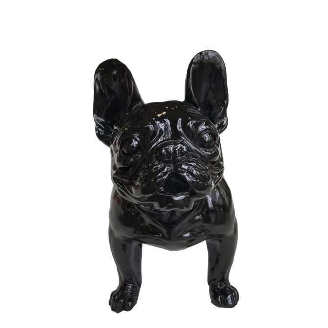 Figura Boston Terrier Kuatéh Osha 52x25x41 cm Negro - Imagen 2