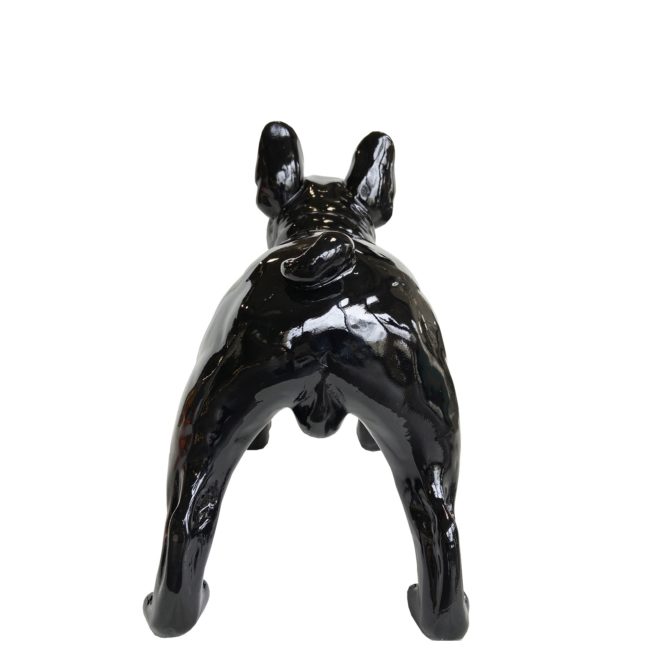 Figura Boston Terrier Kuatéh Osha 52x25x41 cm Negro - Imagen 4