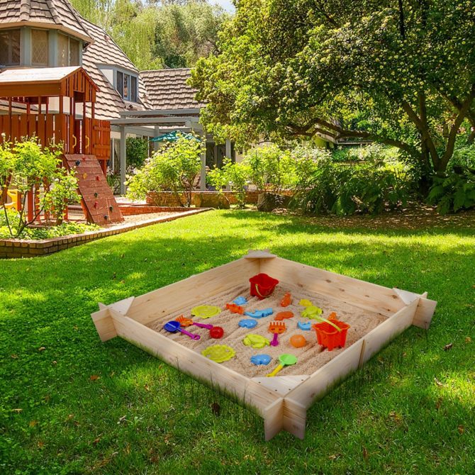 Arenero Infantil 4 Esquinas Outdoor Toys - Imagen 2