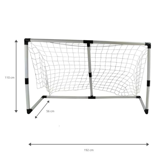 Set Portería Fútbol 2 en 1 Outdoor Toys 56x192x110 cm Mayores de 4 Años - Imagen 2