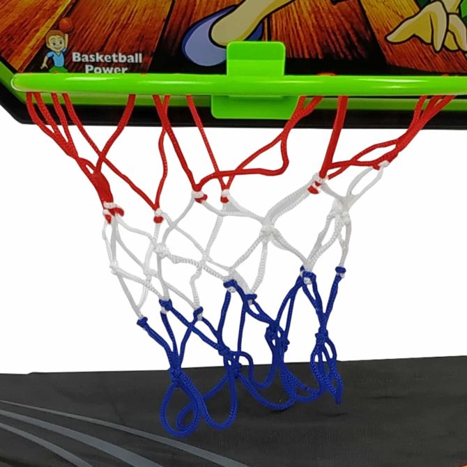 Cesto de basquete de brinquedos ao ar livre com bola de 12 cm - Image 3