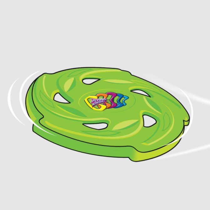 Frisbee Outdoor Toys 24 cm Mayores de 3 Años - Imagen 2