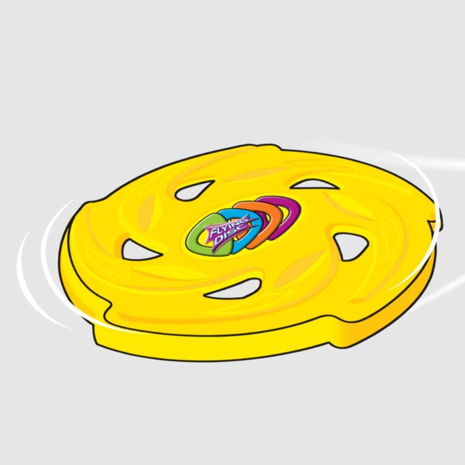 Frisbee Outdoor Toys 24 cm Mayores de 3 Años - Imagen 4