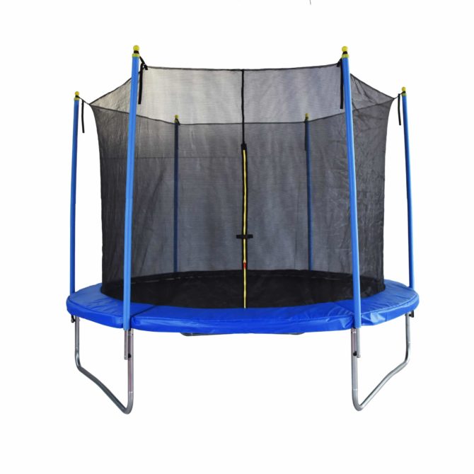 Cama Elástica para Niños Outdoor Toys FLY Ø183x196 cm Trampolín Infantil con Red Seguridad