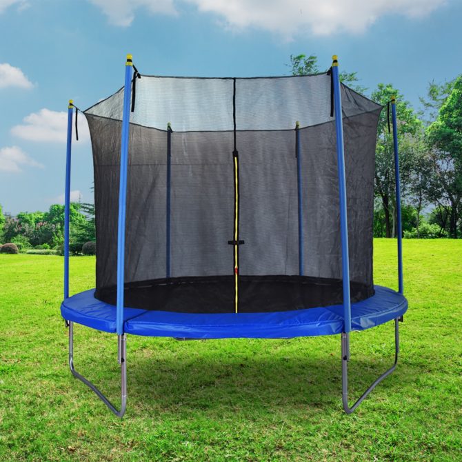 Cama Elástica para Niños Outdoor Toys FLY Ø183x196 cm Trampolín Infantil con Red Seguridad - Imagen 2