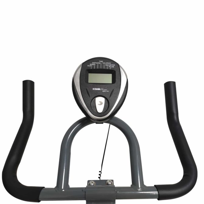 Bicicleta Ciclo Indoor Estática Keboo Serie 300 con Volante de Inercia de 6 kg Asiento y Manillar Ajustable y Pantalla - Imagen 3