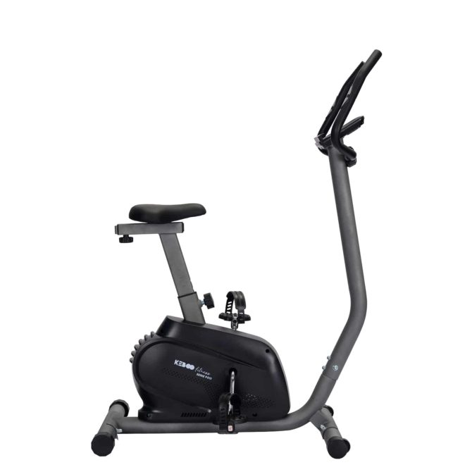 Bicicleta Estática Motorizada Keboo Serie 900 Magnética con Pulsómetro de Manillar, 16 Niveles, Asiento Ajustable y Pantalla LCD