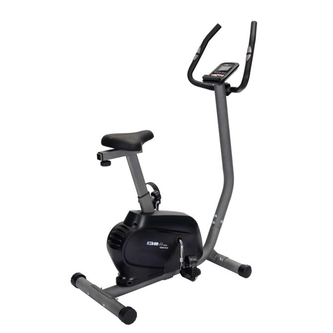 Bicicleta Estática Motorizada Keboo Serie 900 Magnética con Pulsómetro de Manillar, 16 Niveles, Asiento Ajustable y Pantalla LCD - Imagen 5