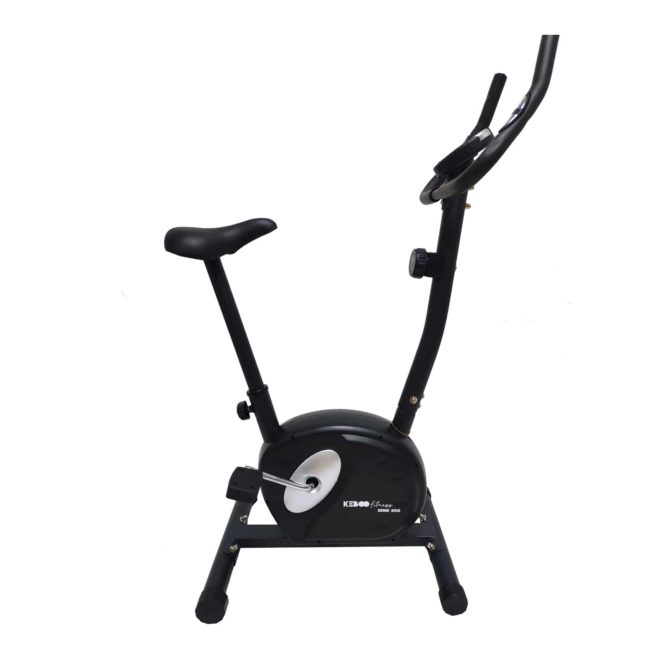 Bicicleta Estática Keboo Serie 500 Magnética con Pulsómetro de Manillar, 8 Niveles, Asiento Ajustable y Pantalla LCD