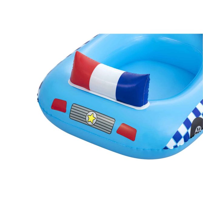 Barca Hinchable Coche de Policía Bestway 88X66X32 cm con Sonido de Sirena Policia Mayores de 3 Años - Imagen 6