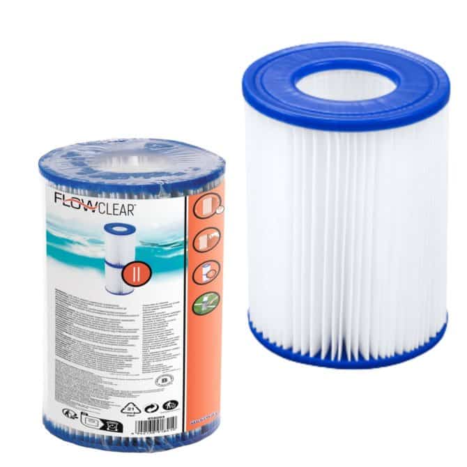 Pack 2 Filtros de Agua para Depuradora de Cartucho Tipo II Bestway de 2.006 y 3.028  litros/hora - Imagen 4