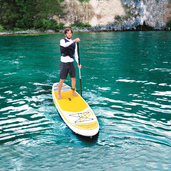 Tabla Paddle Surf Hinchable Bestway Hydro-Force Cruiser Tech 305x84x12 cm con Inflador Manual - Imagen 2