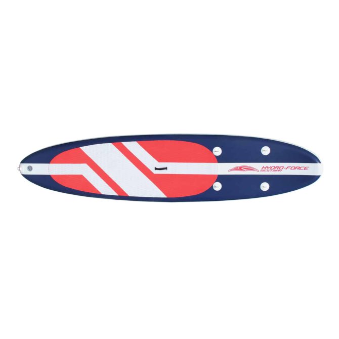 Tabla Paddle Surf Hinchable Bestway Hydro-Force Long Tail 335x76x15 cm Con Remo, Bomba y Bolsa - Imagen 4