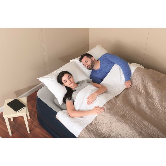 Cama Hinchable Doble Bestway 203x152x56 cm con Inflador Integrado - Imagen 2