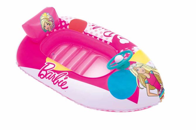 Barca Hinchable Infantil Bestway Barbie Fashion