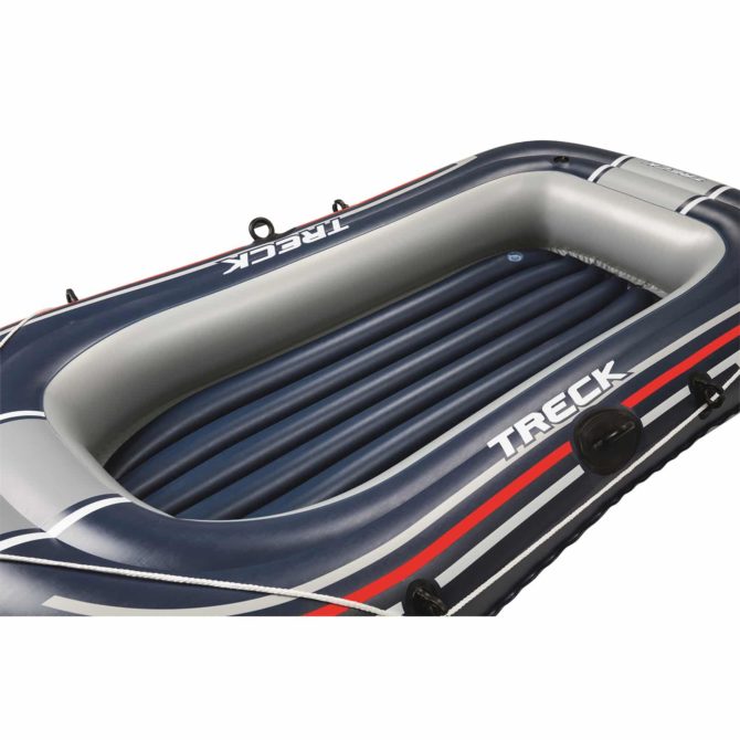 Barca Hinchable Hydro-Force Raft Bestway 228x121x36 cm Con Remos y Bomba de Pie - Imagen 4