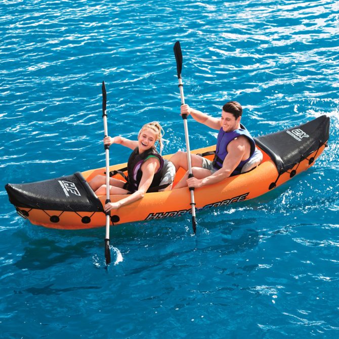 Kayak Hinchable Bestway Hydro-Force Lite-Rapid 321x88 cm 2 Personas con Remos - Imagen 2