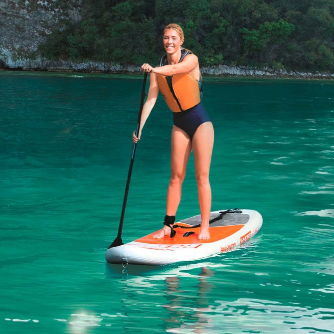 Tabla Paddle Surf Hinchable Bestway Hydro-Force Aqua Journey 274x76x12 cm Con Bomba y Bolsa de Viaje - Imagen 2