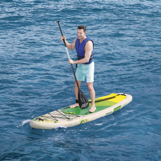 Tabla Paddle Surf Hinchable Bestway Hydro-Force Kahawai 310x86x15 cm Con Remo, Bomba y Bolsa - Imagen 5