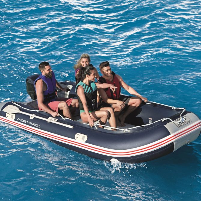 Barca Hinchable Bestway Hydro-Force Sunsaille Para 6 Personas 2 Remos - Imagen 2