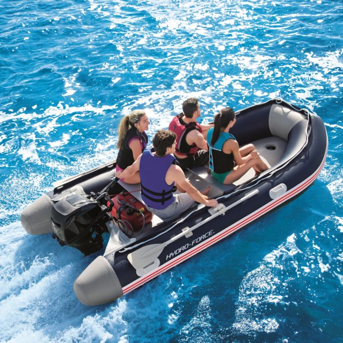 Barca Hinchable Bestway Hydro-Force Sunsaille Para 6 Personas 2 Remos - Imagen 5