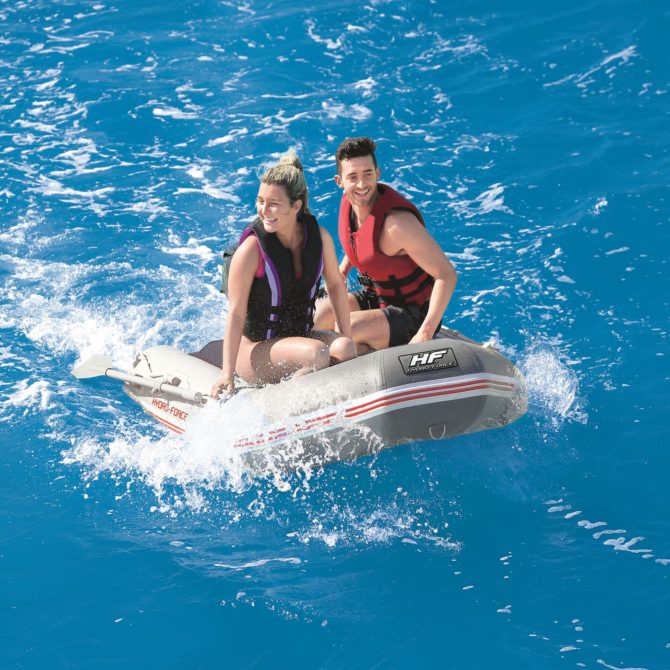 Barca Hinchable Neumática Bestway Hydro-Force Caspian Para 2 Adultos 2 Remos - Imagen 5