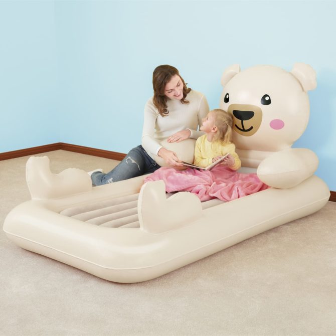 Cama Hinchable Infantil Oso Bestway 188x109x89 cm - Imagen 5