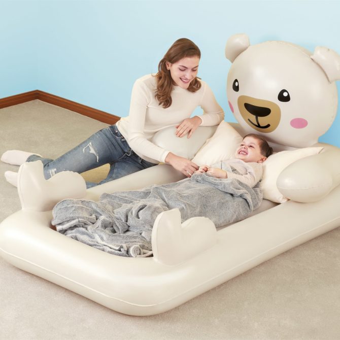 Cama Hinchable Infantil Oso Bestway 188x109x89 cm - Imagen 2