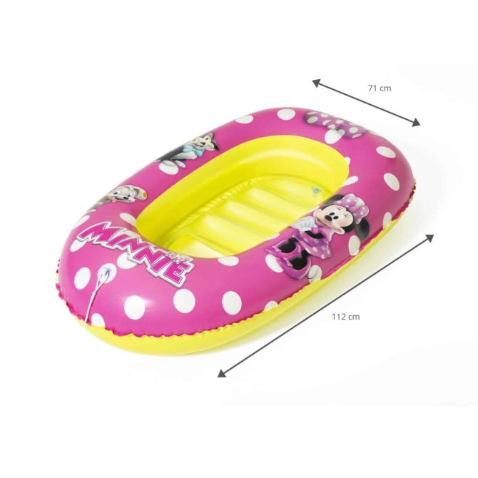 Barca Hinchable Infantil Bestway Minnie 112x71 cm - Imagen 4