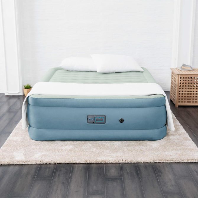 Cama Hinchable Doble Bestway Air Mattress Queen 203x152x51 cm Inflador Integrado y App Móvil - Imagen 4