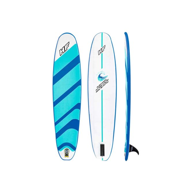 Tabla Surf Hinchable Bestway Hydro-Force Compact Surf 8 243x57x7 cm Con Bomba y Bolsa de Viaje - Imagen 2